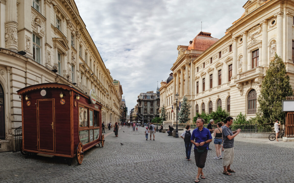 touristic attractions bucharest old town bucharest