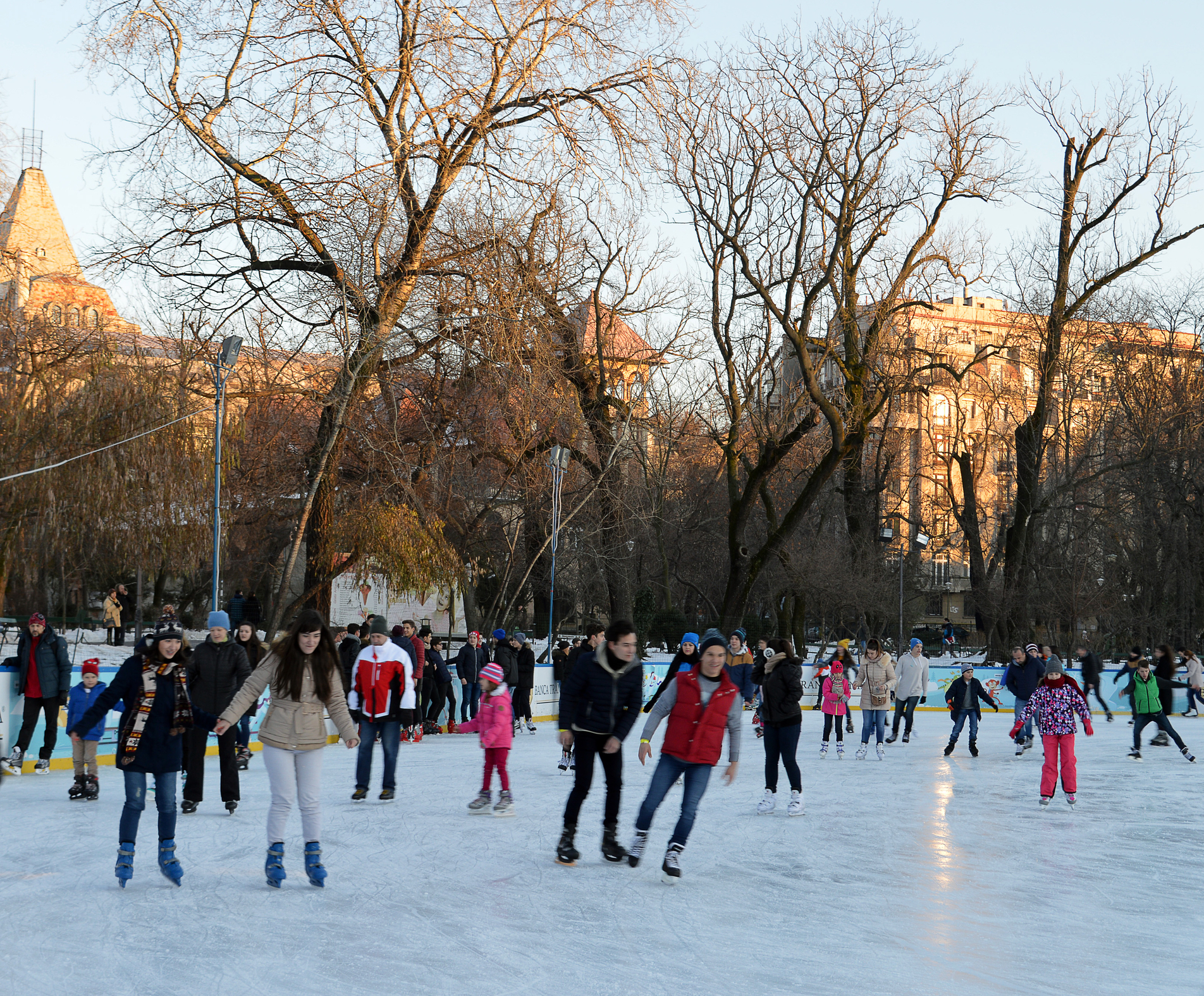 ice skating bucharest